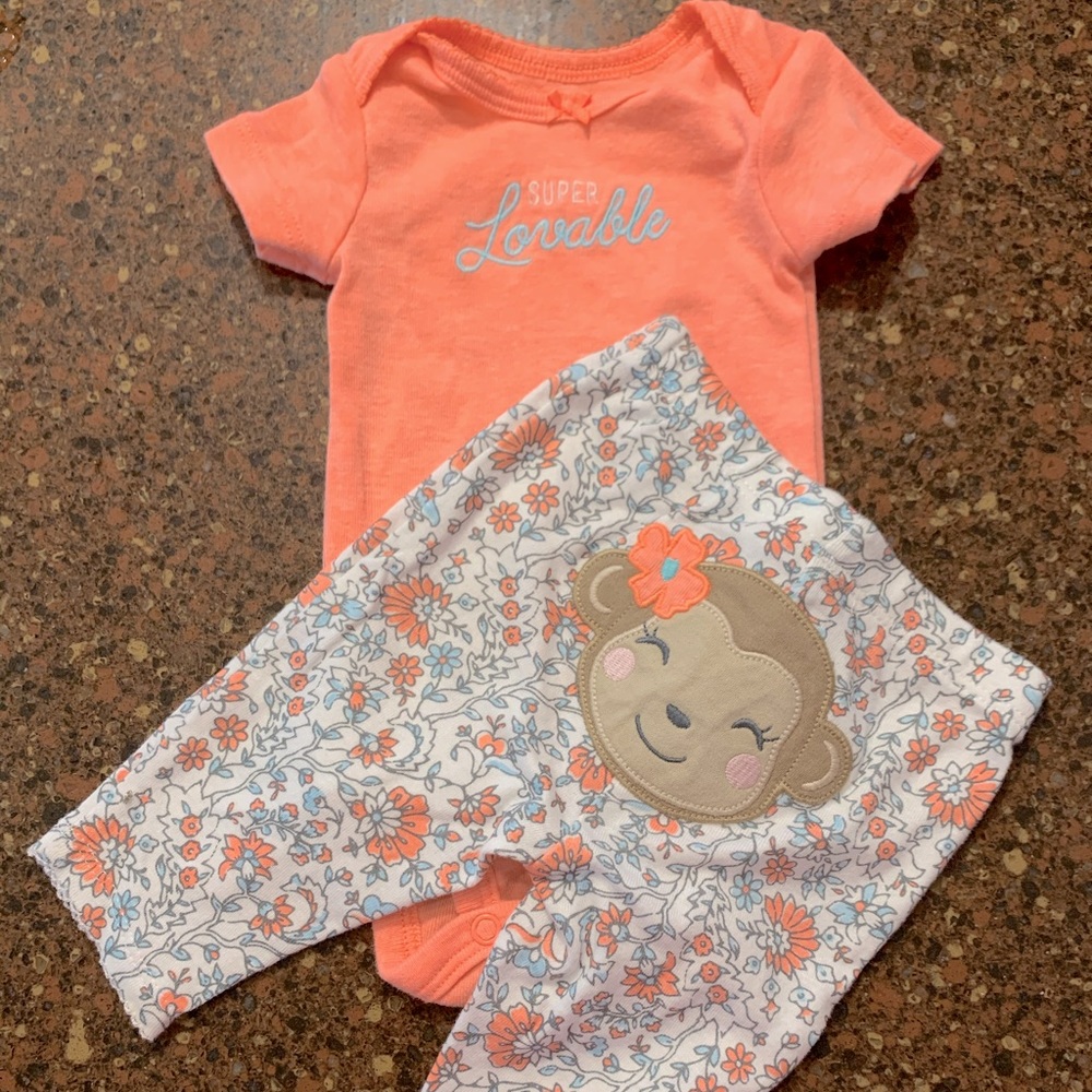 2 Piece Outfit Set Neon